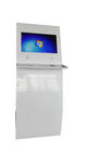 21.5" Touch Screen Kiosk with keyboard for Internet access in Museum/library/shopping store. S881