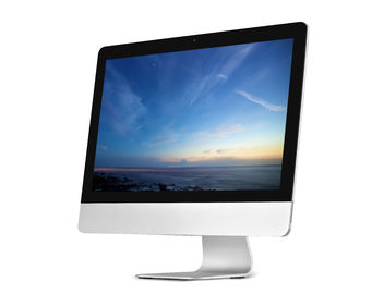 백색 컴퓨터 터치스크린 Mutiple 1개의 표면에서 윈도우 바탕 화면 21.5 인치 전부