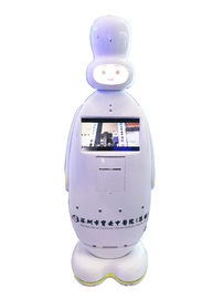 영상 잡담 기능을 가진 Baymax 로봇 정보 문의처 터치스크린 인조 인간 6.0